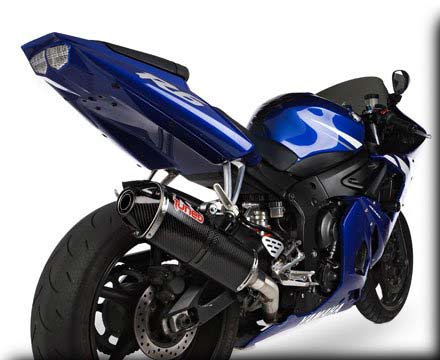 Tubos de escape KR Tuned para Yamaha 2003-05 YZF-R6