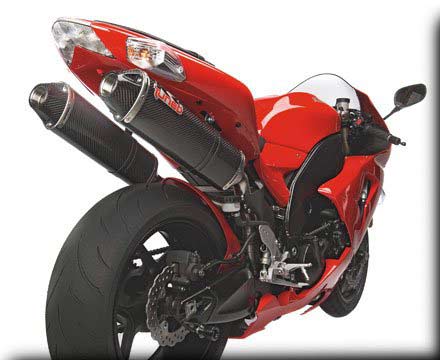 escape para Kawasaki 2006-07 ZX10R