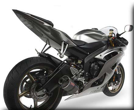 Tubos de escape KR Tuned para Yamaha 2008 YZF-R6
